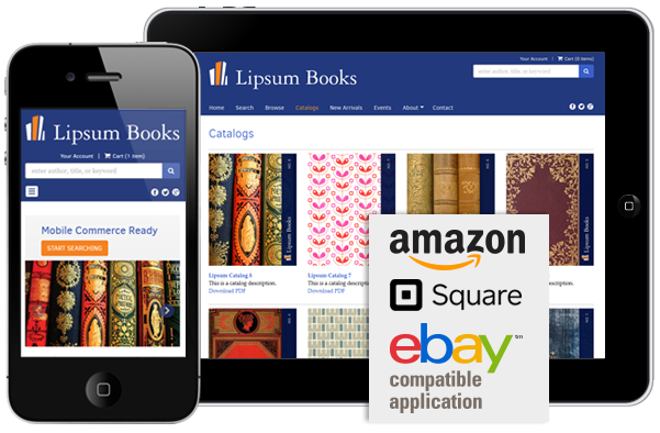Mobile Friendly, eBay, Amazon, Square Compatible