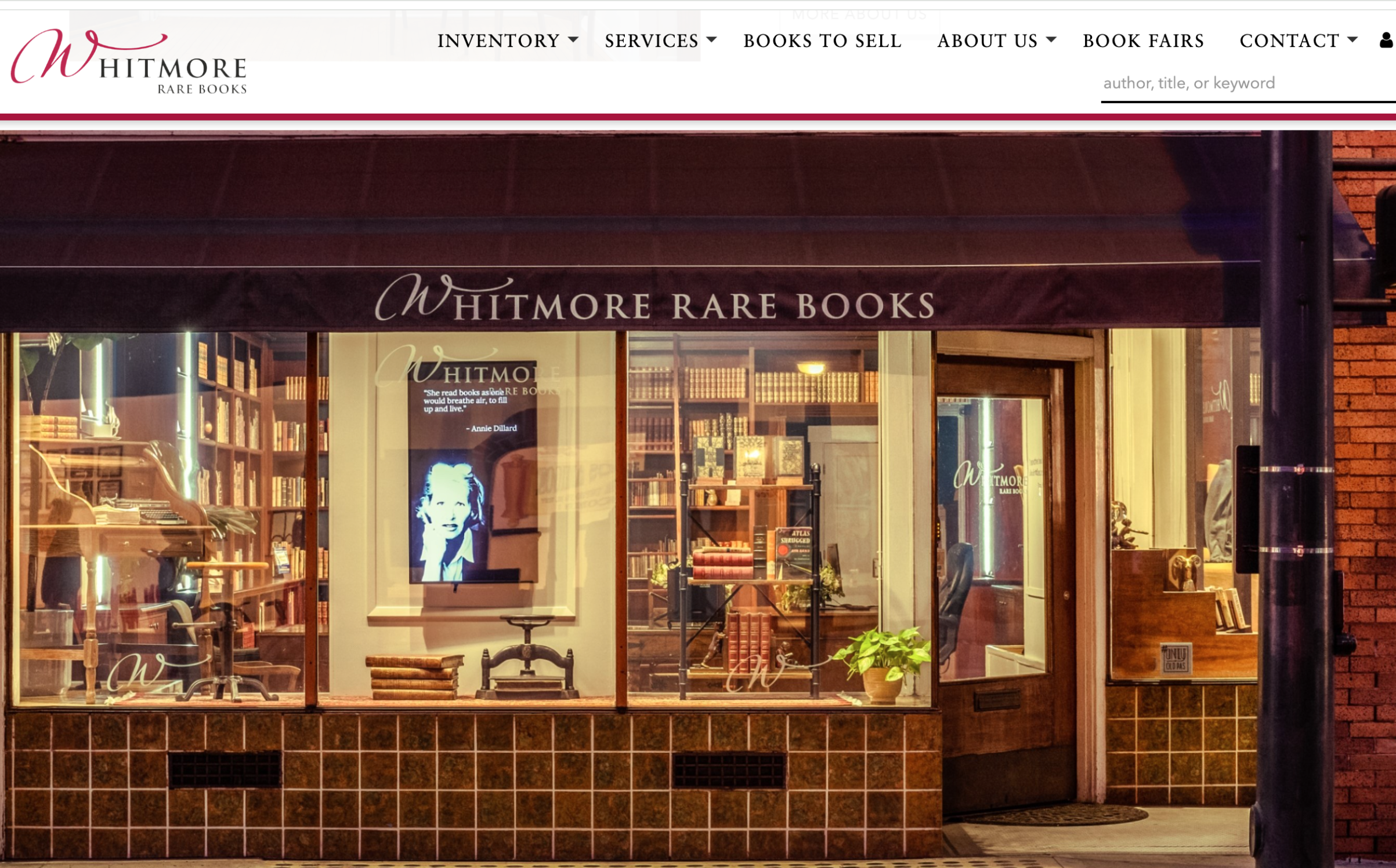 Whitmore Rare Books